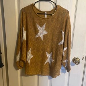 Yellow Star Sweater